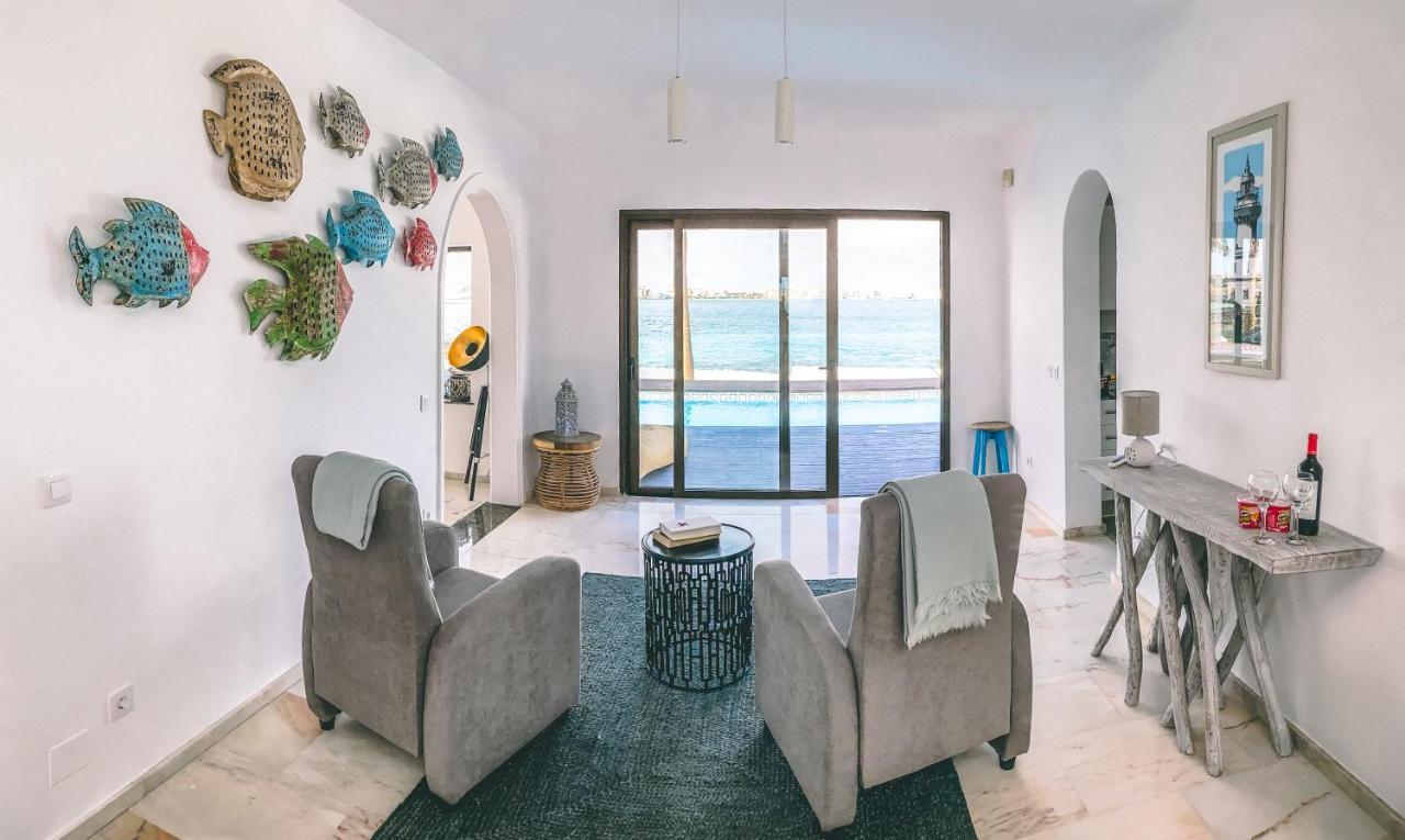 Villa Los Flamencos By Veaco- Beachfront & Pool Corralejo Esterno foto