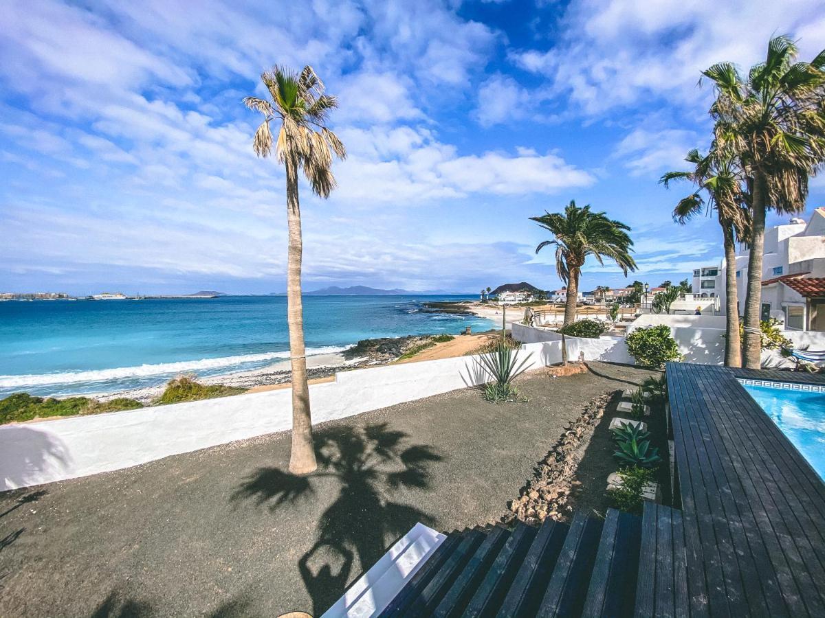 Villa Los Flamencos By Veaco- Beachfront & Pool Corralejo Esterno foto