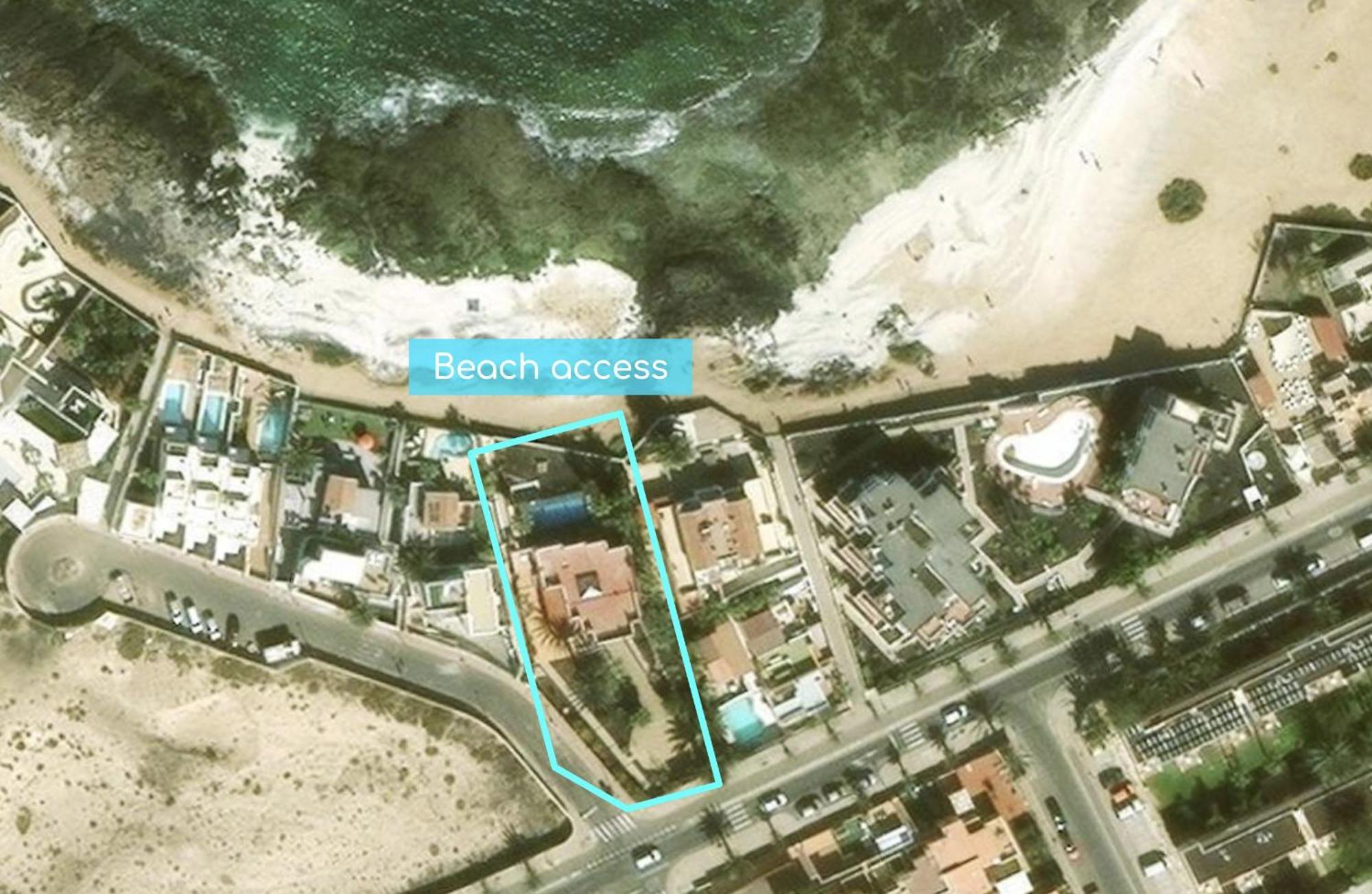 Villa Los Flamencos By Veaco- Beachfront & Pool Corralejo Esterno foto